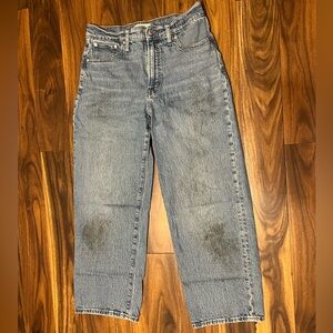 Madewell Jeans Size 30 Wide Leg Jean